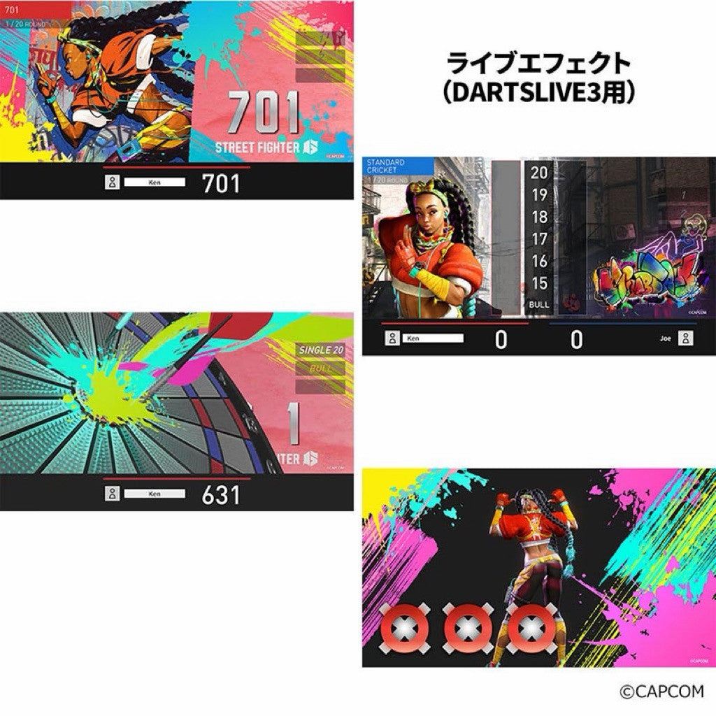 【Limited Edition】 Street Fighter Dartslive Card • Kimberly • SGDARTS