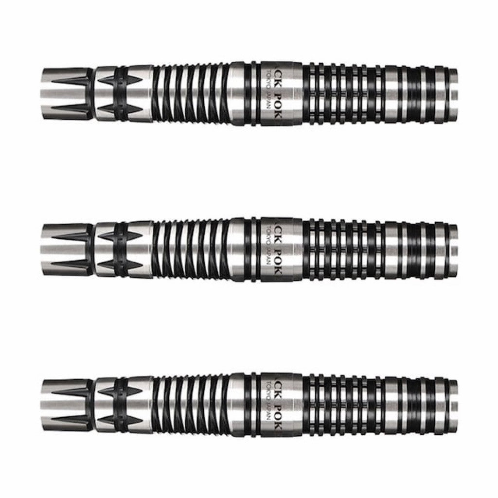 Hinotori Darts Japan • Black Silver Series Alligator • 18.5g • SGDARTS