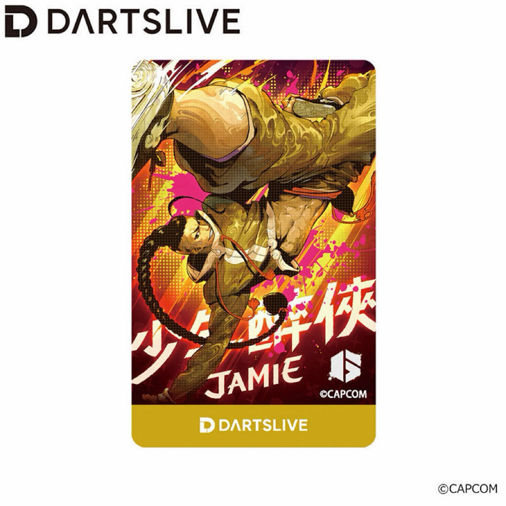 【Limited Edition】 Street Fighter Dartslive Card • Jamie • SGDARTS