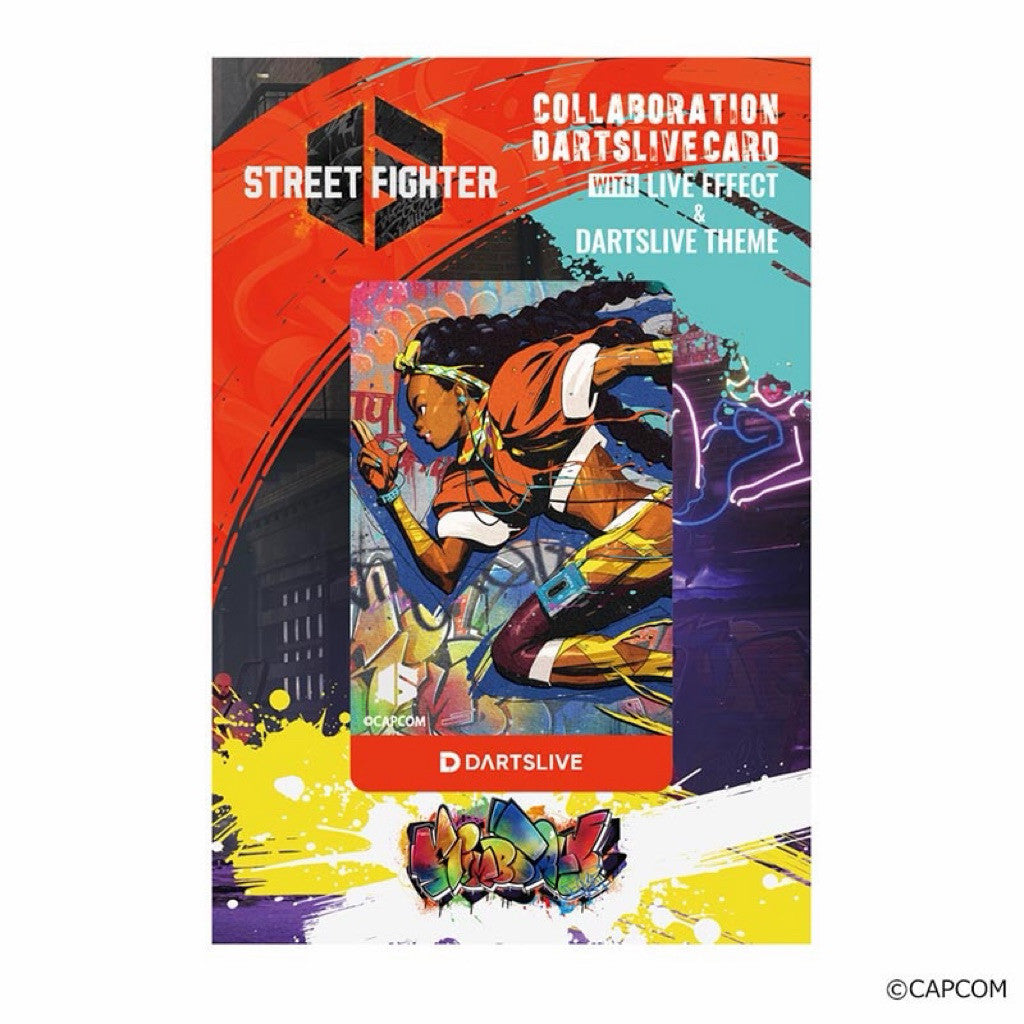【Limited Edition】 Street Fighter Dartslive Card • Kimberly • SGDARTS