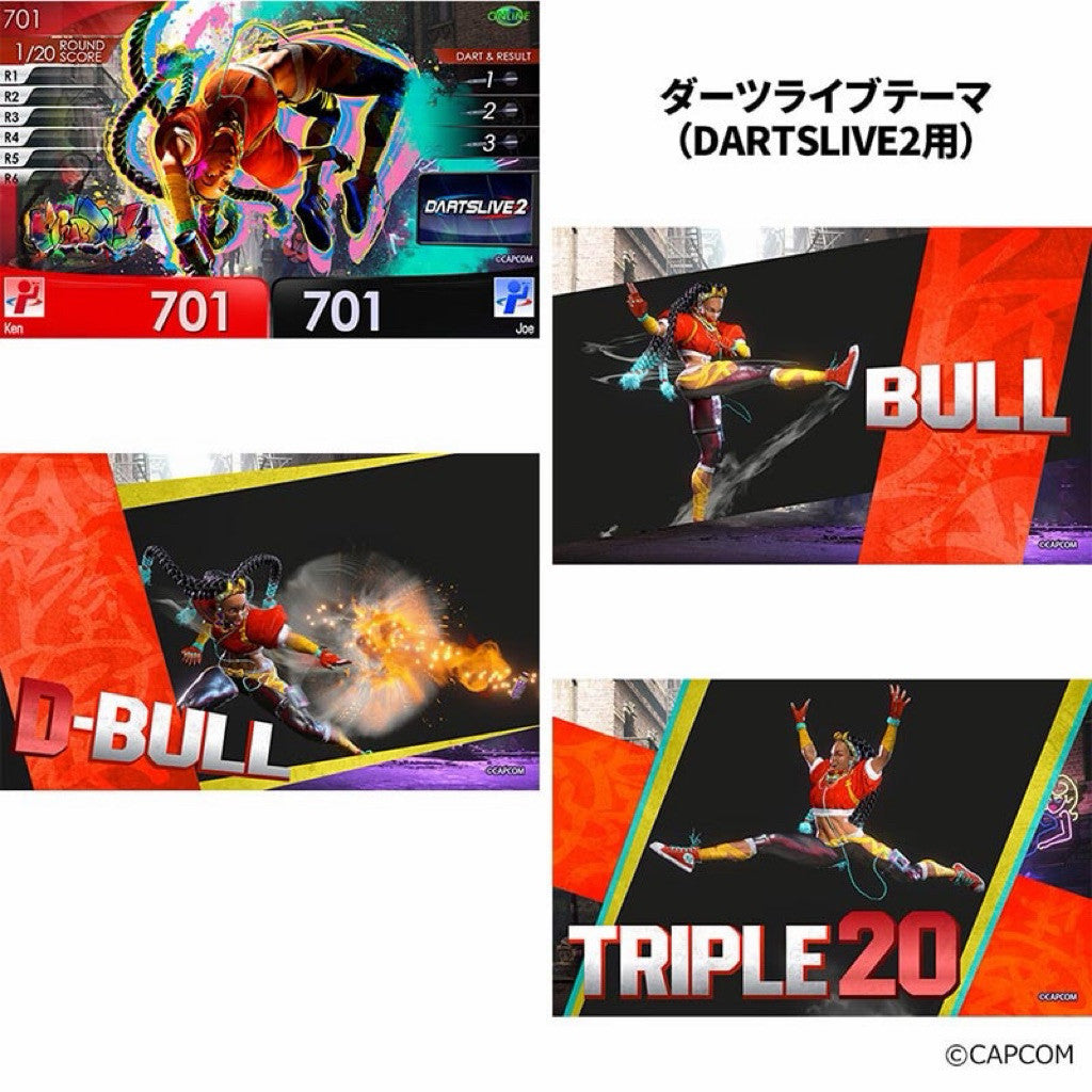 【Limited Edition】 Street Fighter Dartslive Card • Kimberly • SGDARTS