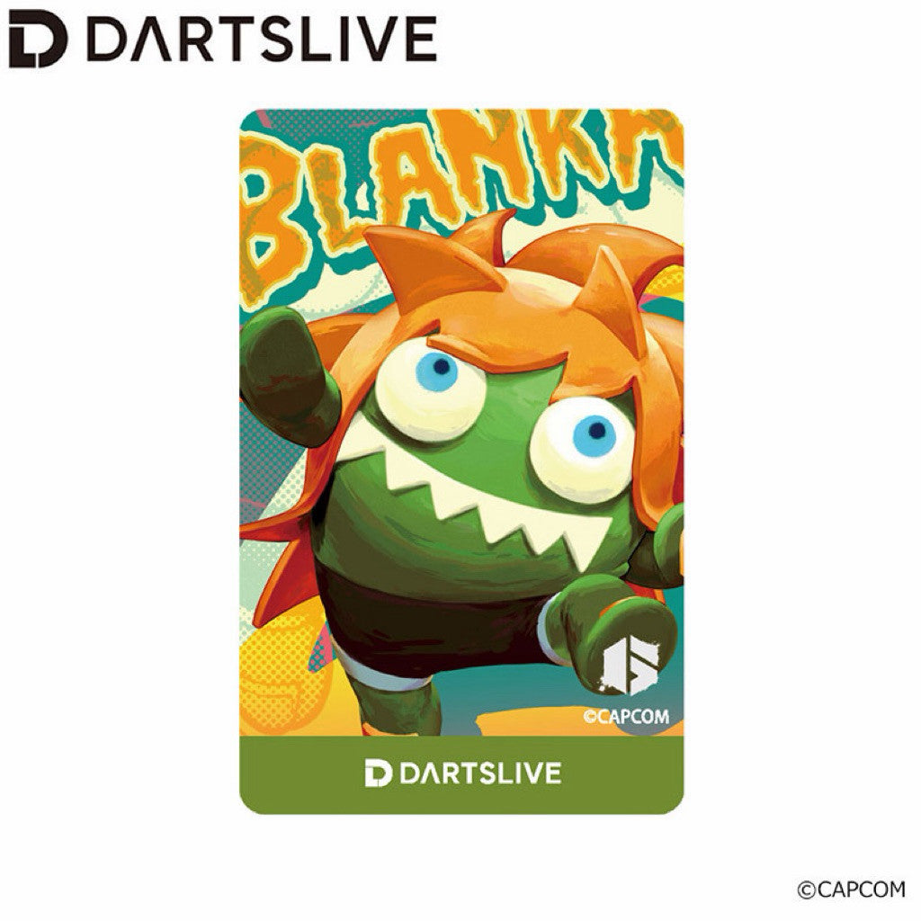 【Limited Edition】 Street Fighter Dartslive Card • Blanka • SGDARTS