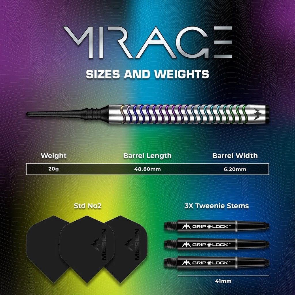 Mission Darts • Mirage • 20g • SGDARTS