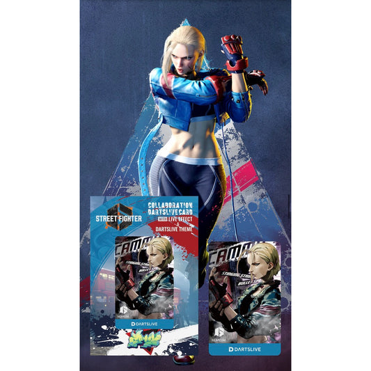 【Limited Edition】 Street Fighter 6 Dartslive Card • Cammy • SGDARTS