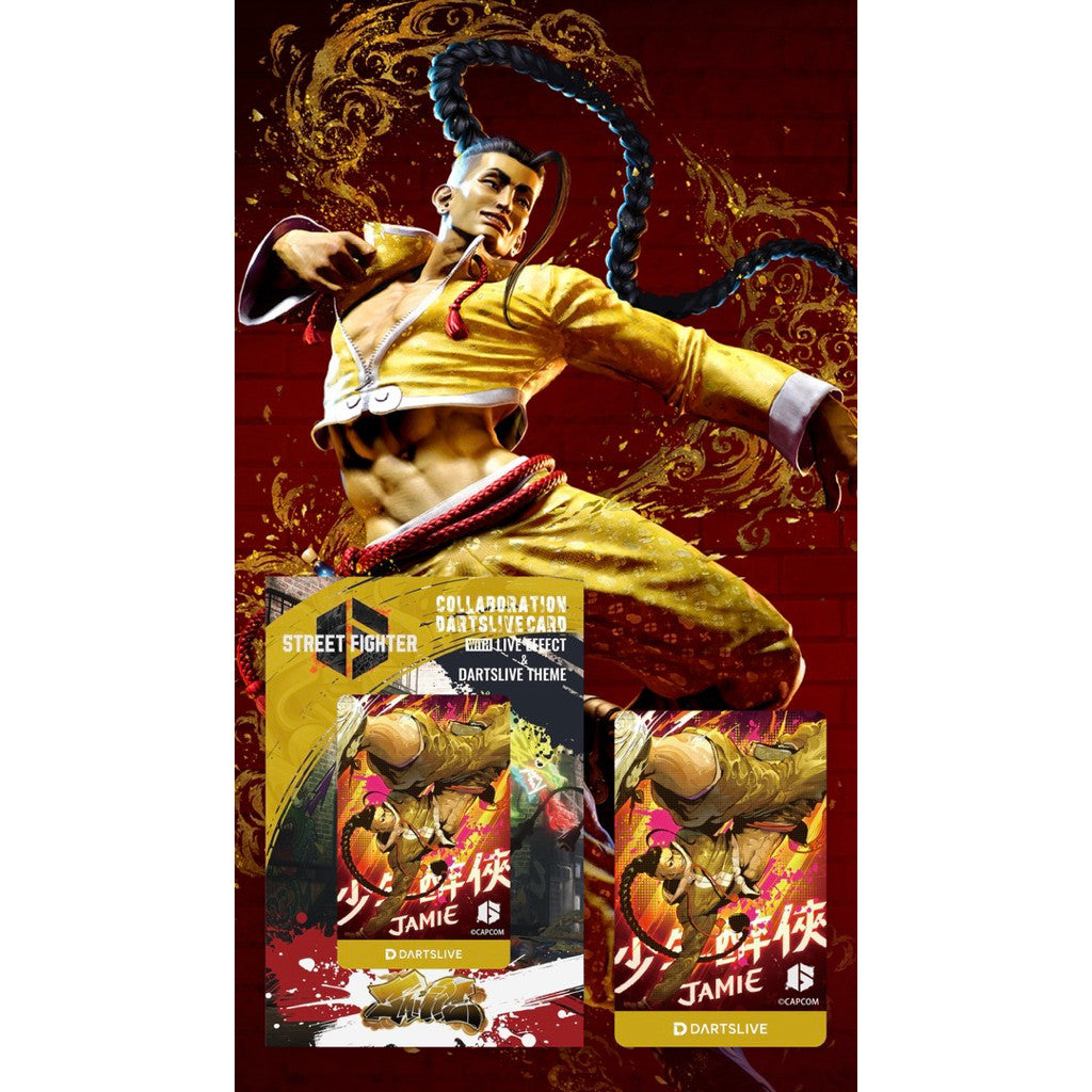 【Limited Edition】 Street Fighter Dartslive Card • Jamie • SGDARTS