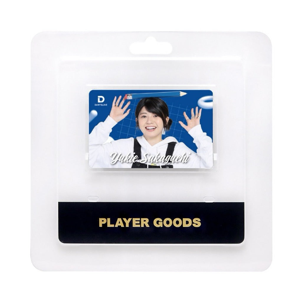 Dartslive Player Goods Vol 5 • Yukie Sakaguchi Dartslive Card • SGDARTS