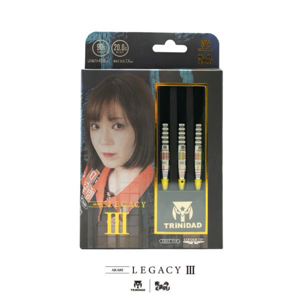 TRiNiDAD Darts • Akari Legacy III • Akari Oshiro • 20g • SGDARTS
