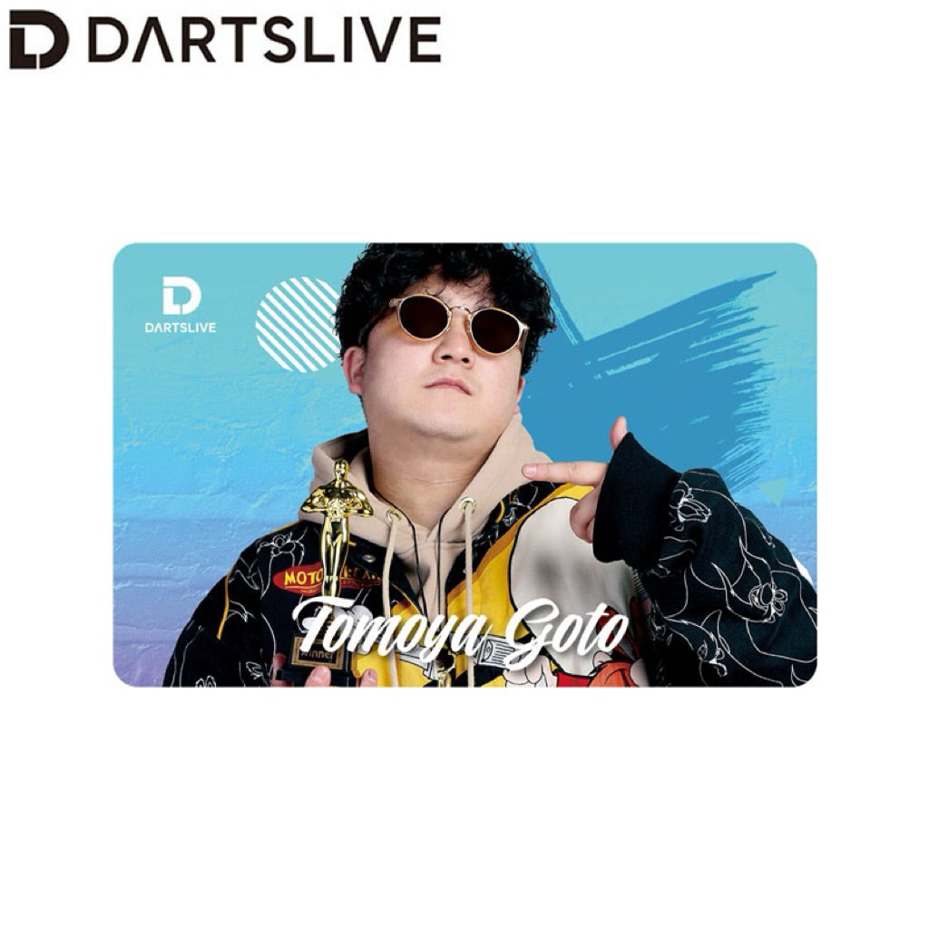 Dartslive Player Goods Vol 5 • Tomoya Goto Dartslive Card • SGDARTS