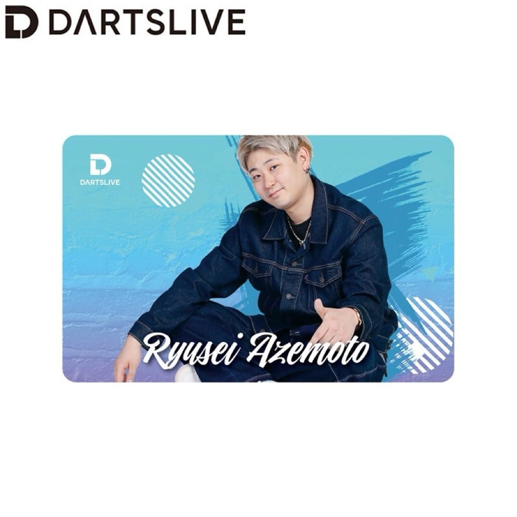 Dartslive Player Goods Vol 5 • Ryusei Azemoto Dartslive Card • SGDARTS