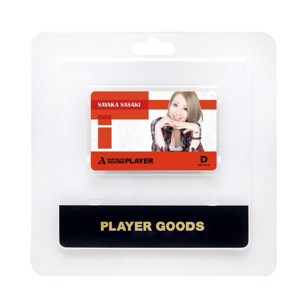 Dartslive Player Goods Vol 3 • Sayaka Sasaki Dartslive Card • SGDARTS
