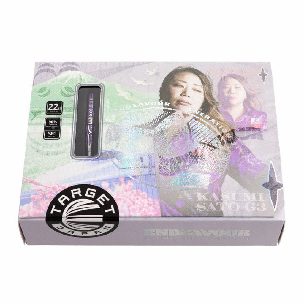 [STEELTIP] Target Japan Darts • Endeavour G3 Swiss Point • Kasumi Sato • 22g 24g • SGDARTS