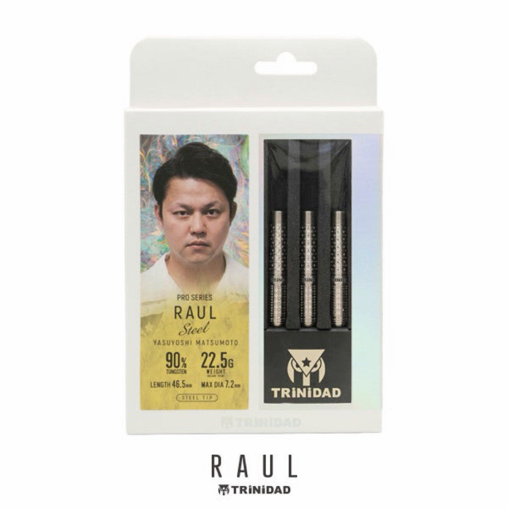 [STEELTIP] TRiNiDAD Pro Raul • Yasuyoshi Matsumoto • 22.5g • SGDARTS