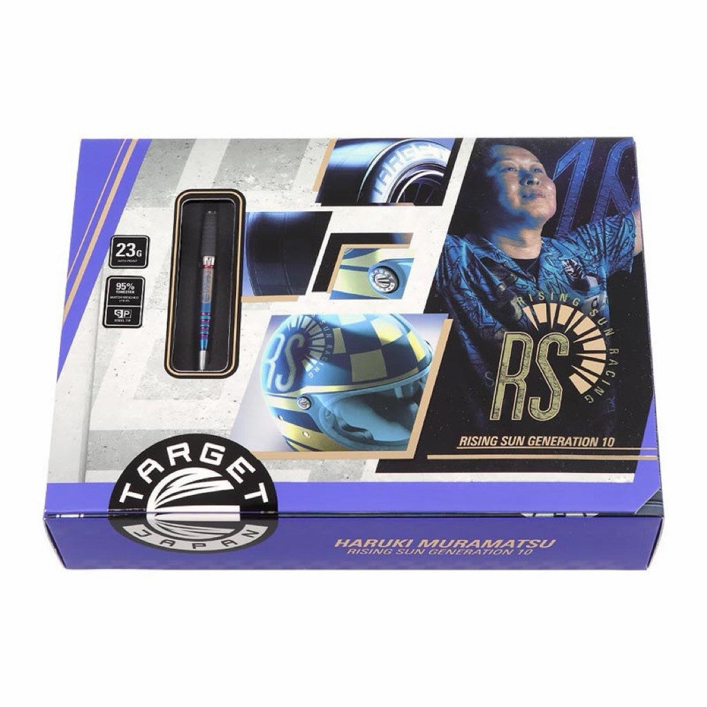 [STEELTIP] Target Japan Darts • Rising Sun G10 Swiss Point • Haruki Muramatsu • 23g 25g • SGDARTS
