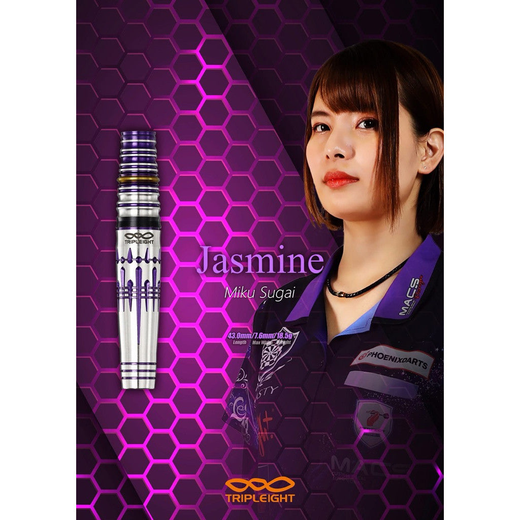 Dynasty Darts • Tripleight Jasmine • Miku Sugai • 18.5g • SGDARTS