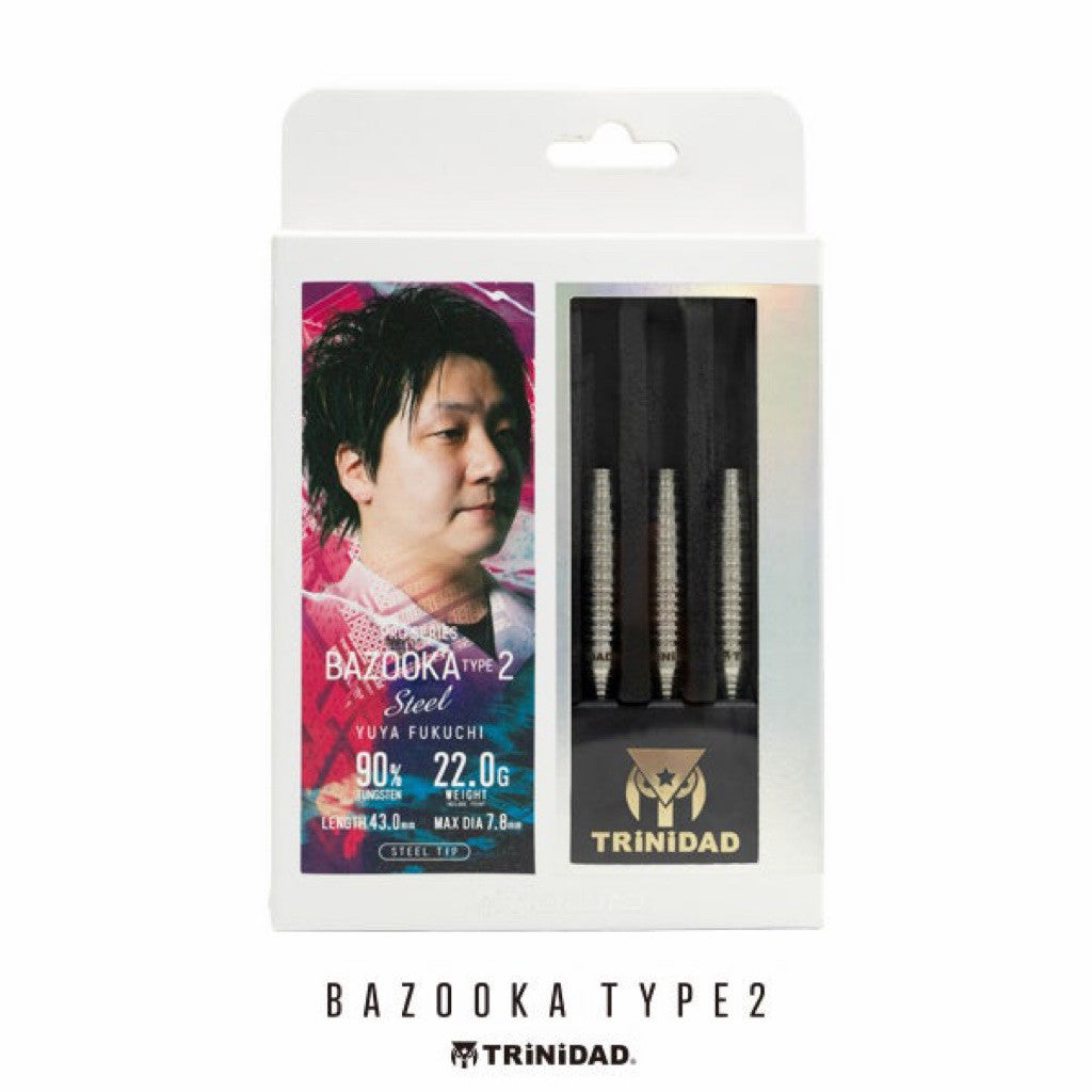 [STEELTIP] TRiNiDAD Pro Bazooka Type 2 • Yuya Fukuchi • 22g • SGDARTS