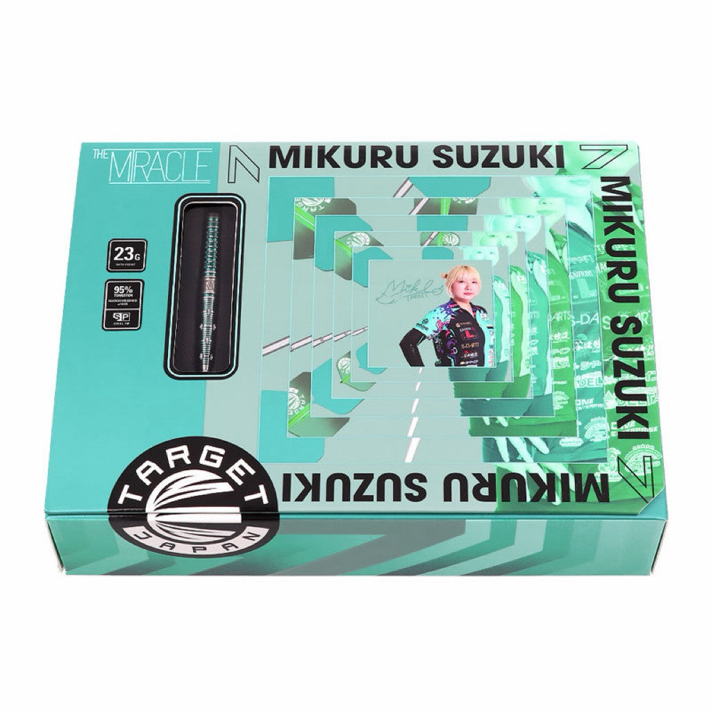 [STEELTIP] Target Japan Darts • Miracle G7 Swiss Point • Mikuru Suzuki • 23g 25g • SGDARTS