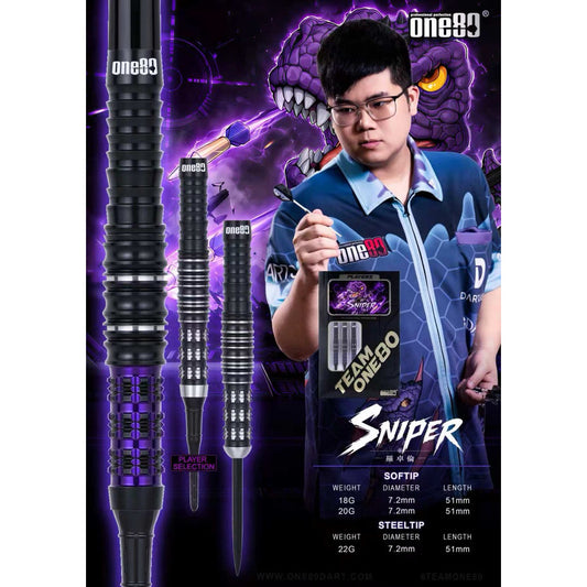 One80 Darts • Sniper • Luo Zhuolun • 18g 20g • SGDARTS