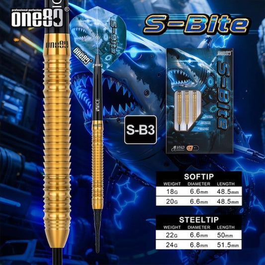 One80 Darts • S-Bite S-B3 • 18g 20g • SGDARTS