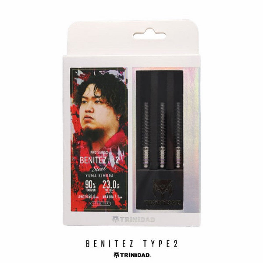 [STEELTIP] TRiNiDAD Pro Benitez Type 2 • Yuma Kimura • 23g • SGDARTS
