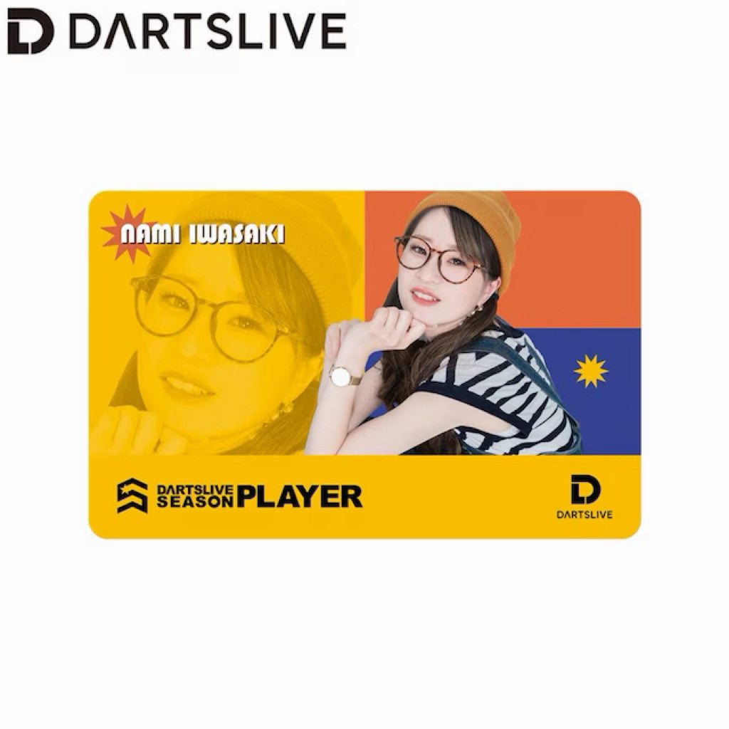 Dartslive Player Goods Vol 3 • Nami Iwasaki Dartslive Card • SGDARTS