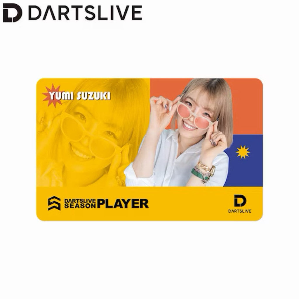 Dartslive Player Goods Vol 3 • Yumi Suzuki Dartslive Card • SGDARTS