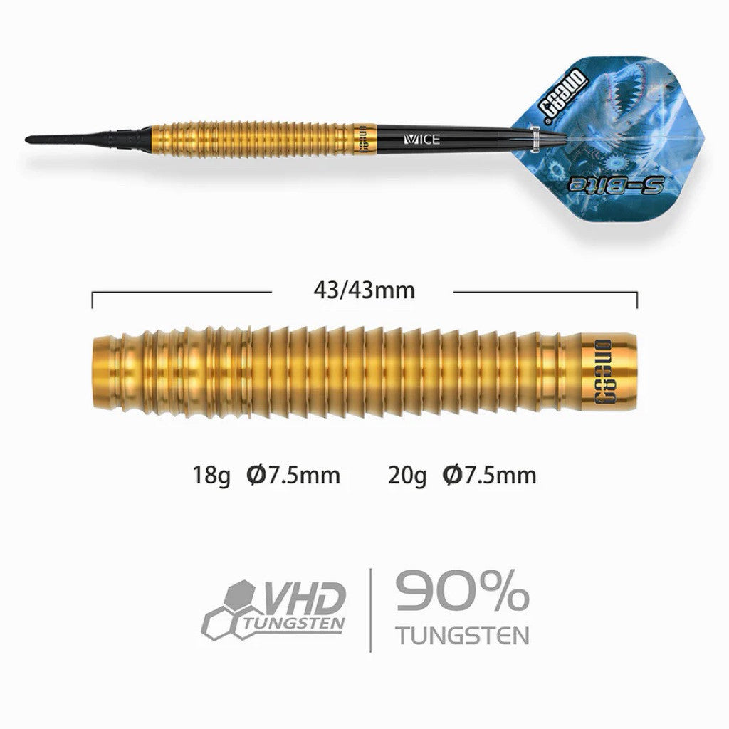 One80 Darts • S-Bite S-B2 • 18g 20g • SGDARTS