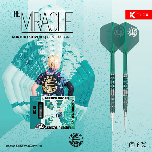 Target Darts • Miracle G7 • Mikuru Suzuki • 21.5g • SGDARTS