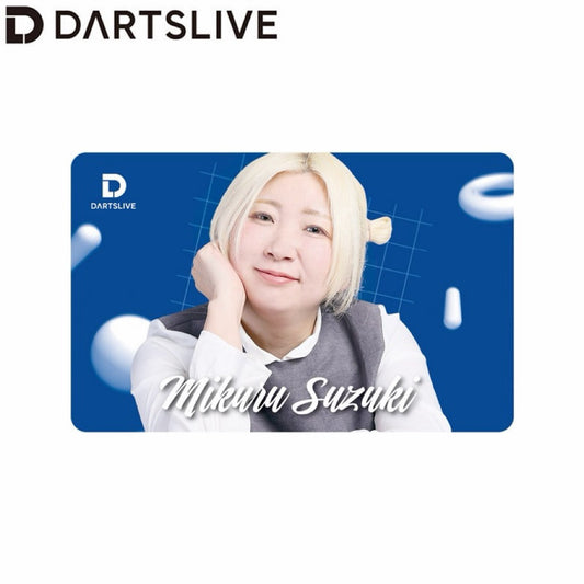 Dartslive Player Goods Vol 5 • Mikuru Suzuki Dartslive Card • SGDARTS