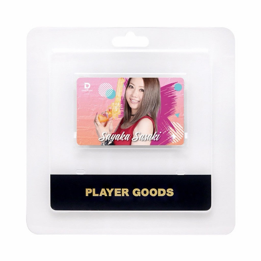 Dartslive Player Goods Vol 5 • Sayaka Sasaki Dartslive Card • SGDARTS