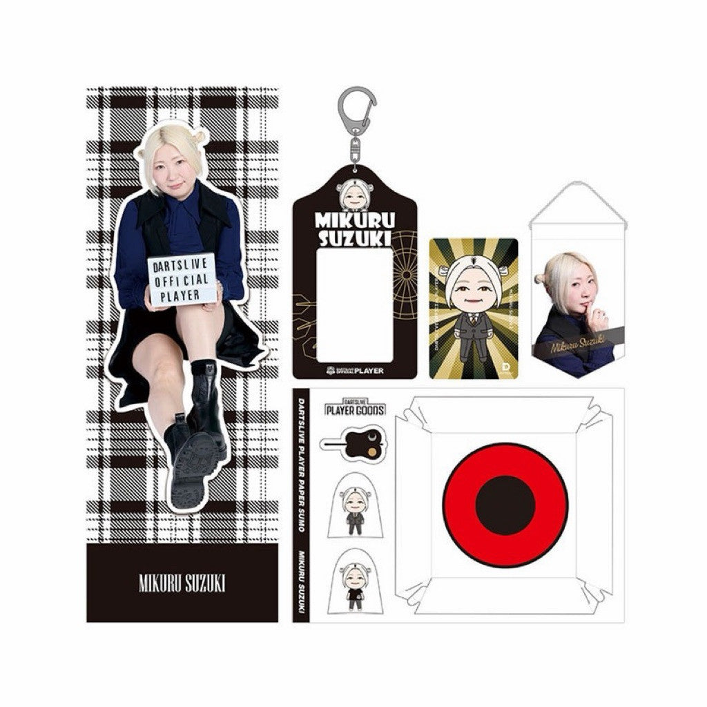 Dartslive Player Goods Set • Mikuru Suzuki • SGDARTS