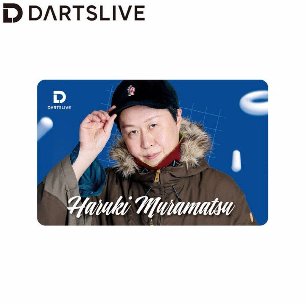 Dartslive Player Goods Vol 5 • Haruki Muramatsu Dartslive Card • SGDARTS