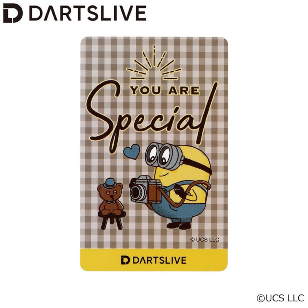 【Limited Edition】 Minions Dartslive Card • SGDARTS