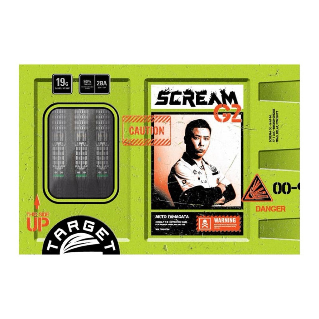 Target Darts • Scream G2 • Akito Yamagata • 19g • SGDARTS