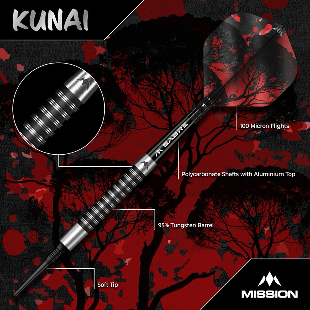Mission Darts • Kunai • 19g • SGDARTS
