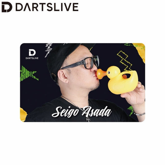 Dartslive Player Goods Vol 5 • Seigo Asada Dartslive Card • SGDARTS