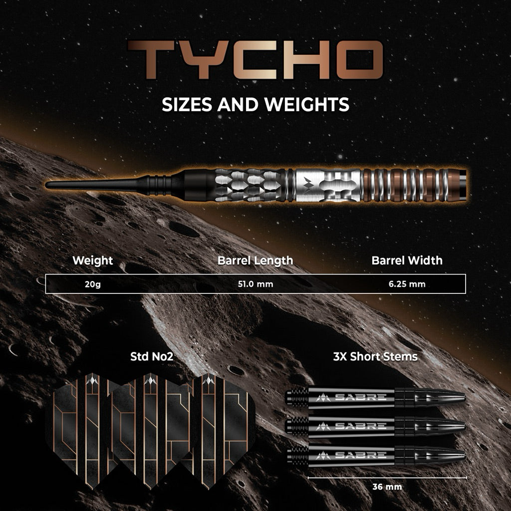 Mission Darts • Tycho • 20g • SGDARTS