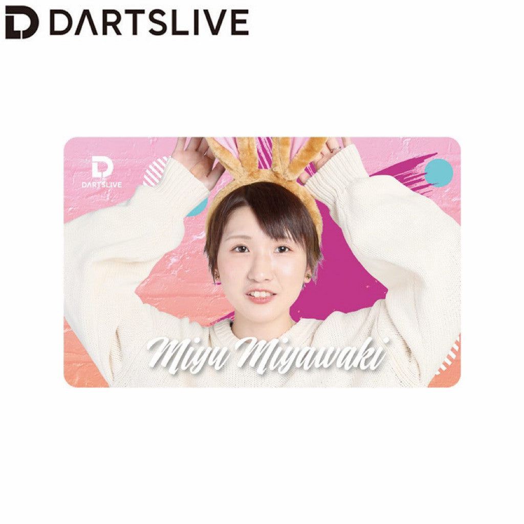 Dartslive Player Goods Vol 5 • Miyu Miyawaki Dartslive Card • SGDARTS
