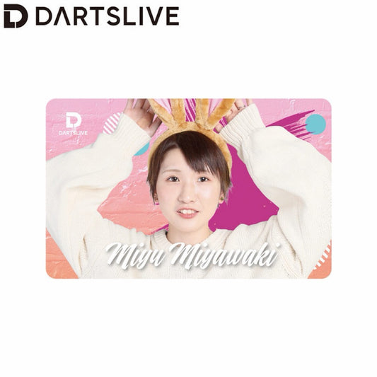 Dartslive Player Goods Vol 5 • Miyu Miyawaki Dartslive Card • SGDARTS