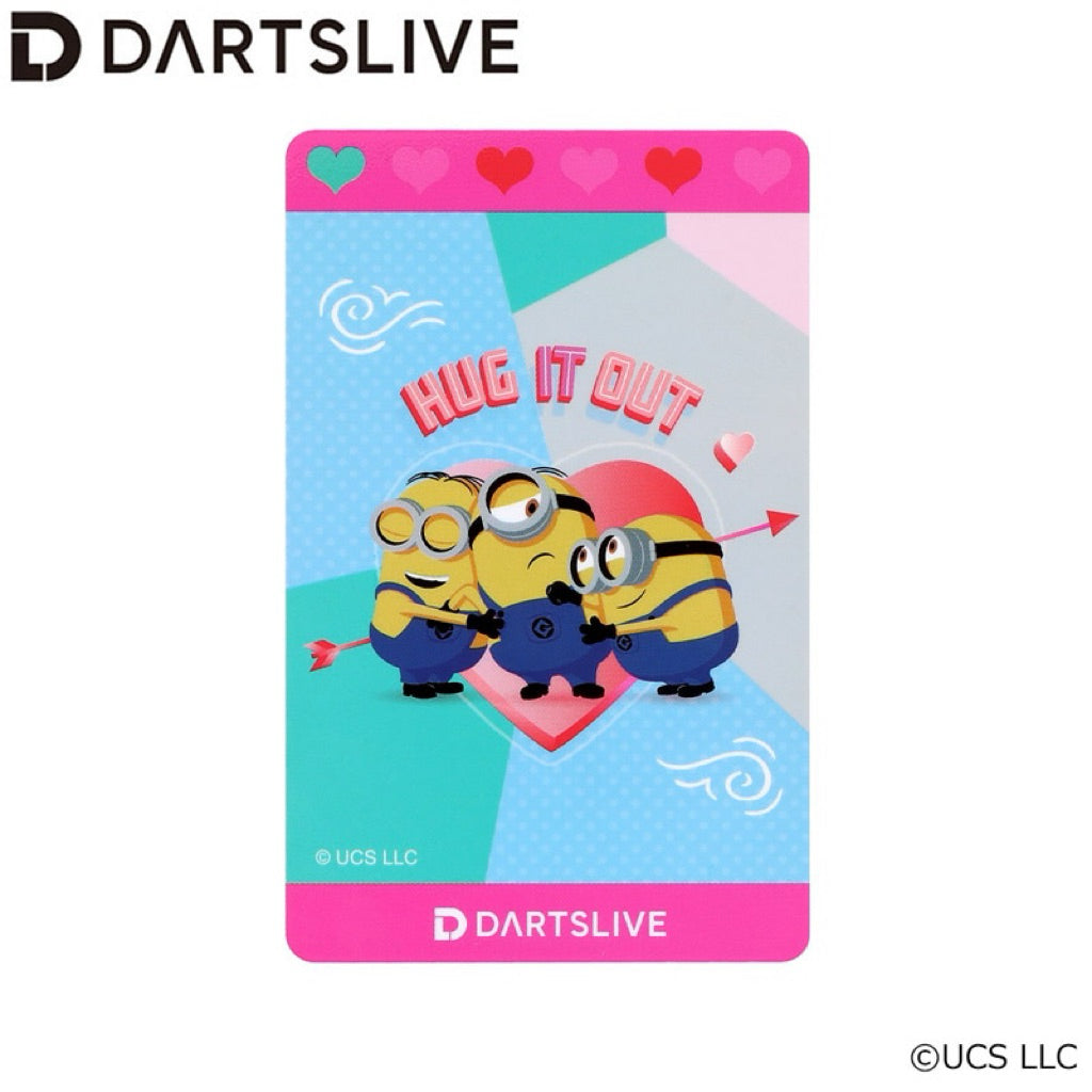 【Limited Edition】 Minions Dartslive Card • SGDARTS