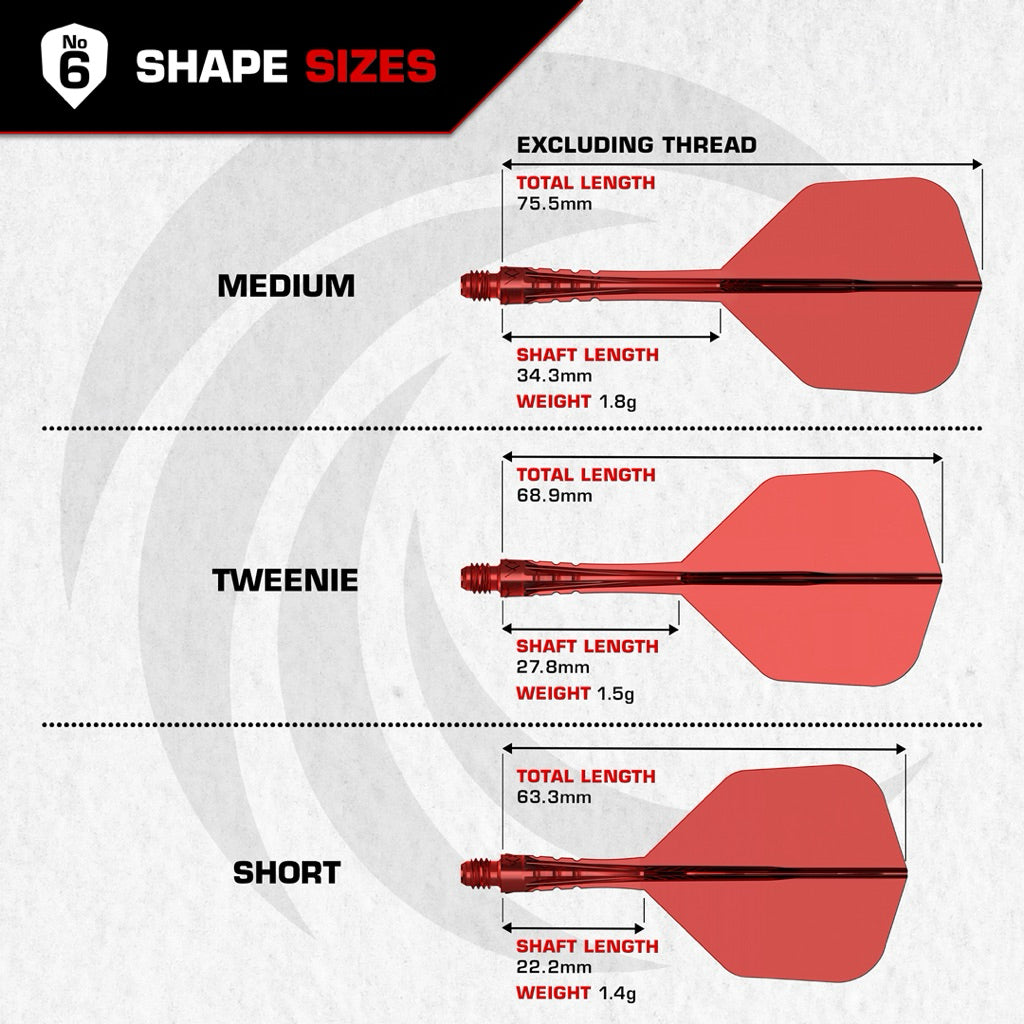 Mission Darts • Force 90 Vortex • [Standard] • [Shape] • SGDARTS