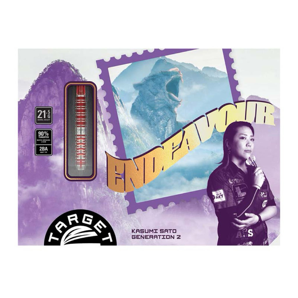 Target Darts • Endeavour G2 Max • Kasumi Sato • 21.5g • SGDARTS