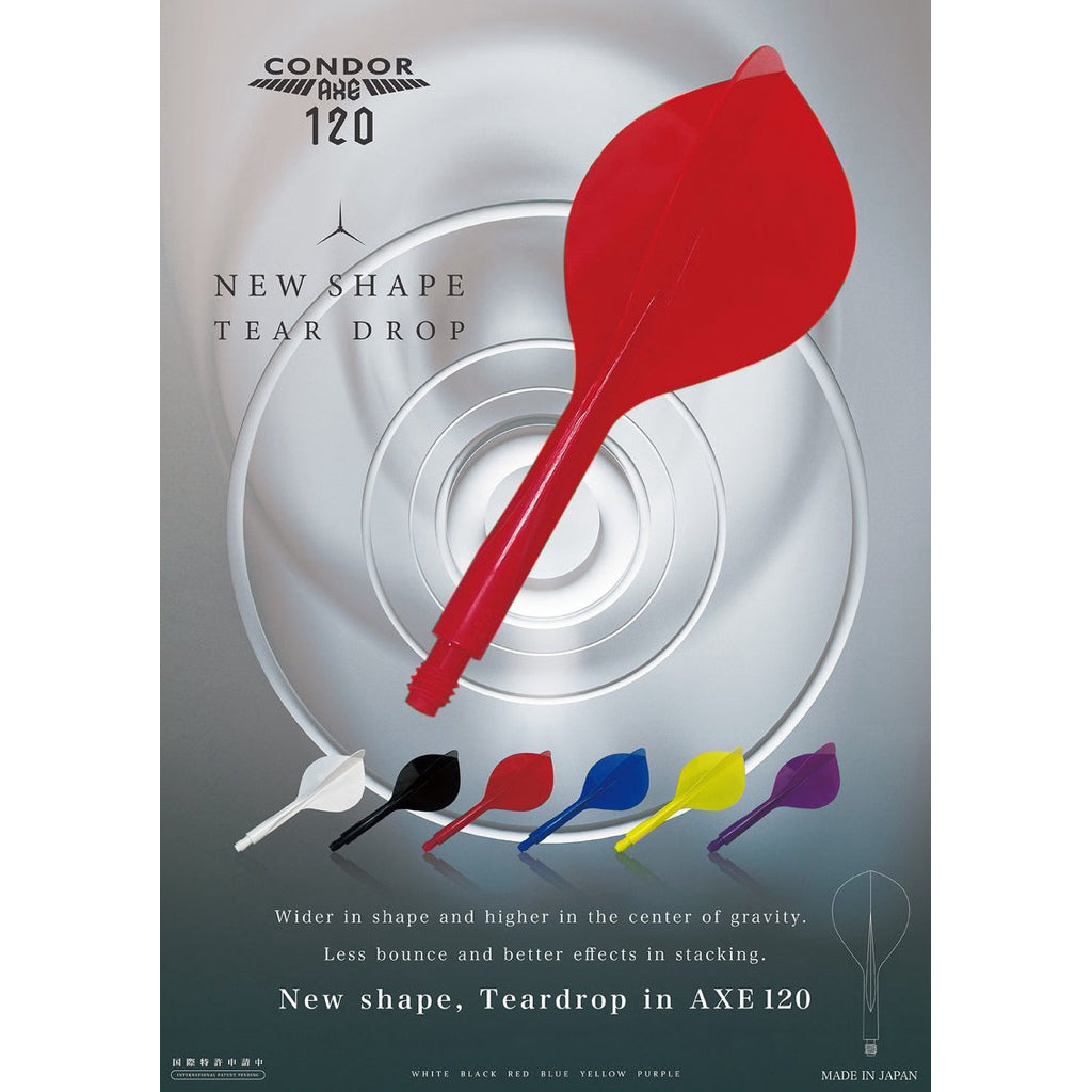 ライジングサン G9 2BA +CONDOR AXE 120 SMALL M ライジングサン G9 2BA +CONDOR AXE 120 SMALL Mダーツ > ソフトダーツ