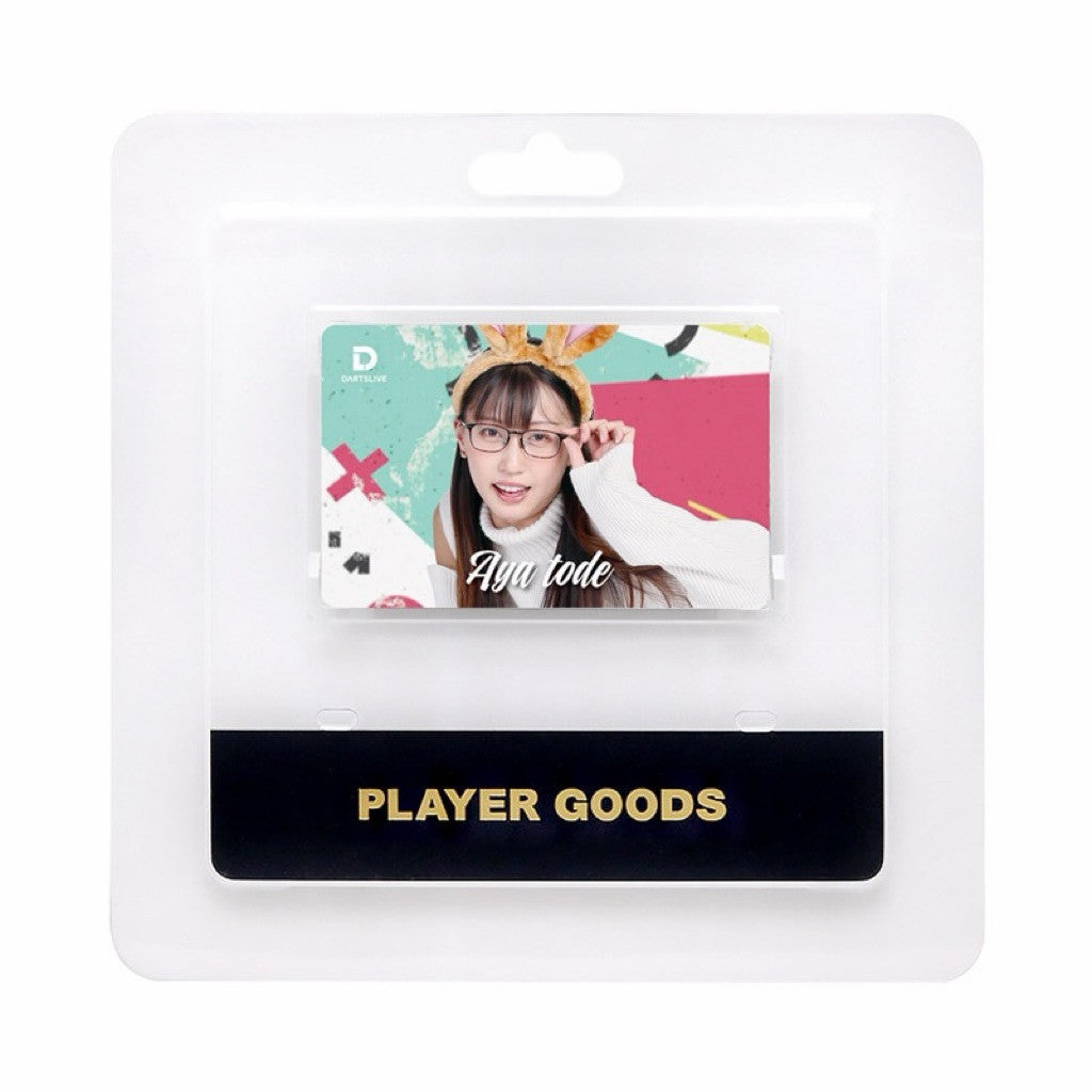 Dartslive Player Goods Vol 5 • Aya Tode Dartslive Card • SGDARTS