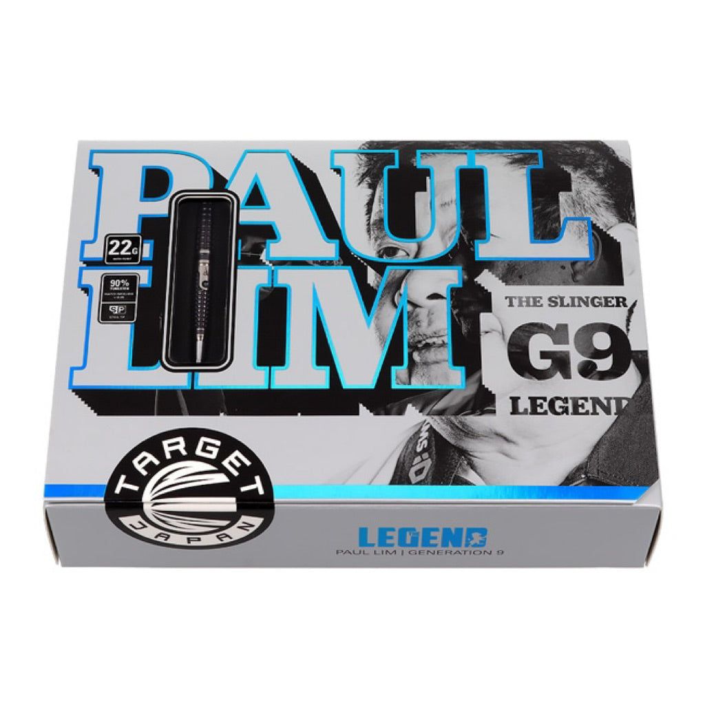 [STEELTIP] Target Darts • The Legend G9 Swiss Point • Paul Lim • 22g 24g • SGDARTS