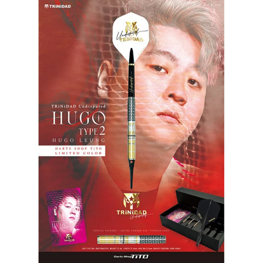 【Limited Edition】 TRiNiDAD Darts • Hugo Type 2 TiTO • Hugo Leung • 21g • SGDARTS