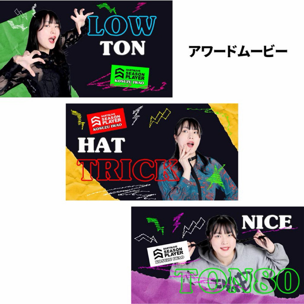 Dartslive Player Goods Vol 5 • Kosuzu Iwao Dartslive Card • SGDARTS