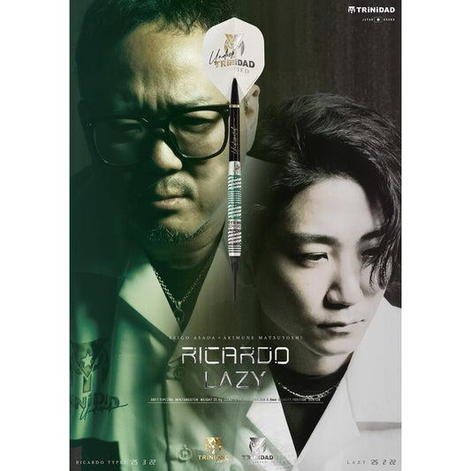 TRiNiDAD Darts • Ricardo Lazy • Seigo Asada • Akimune Matsuyoshi • 22g • SGDARTS