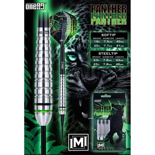 One80 Darts • Panther M • 18g 20g • SGDARTS
