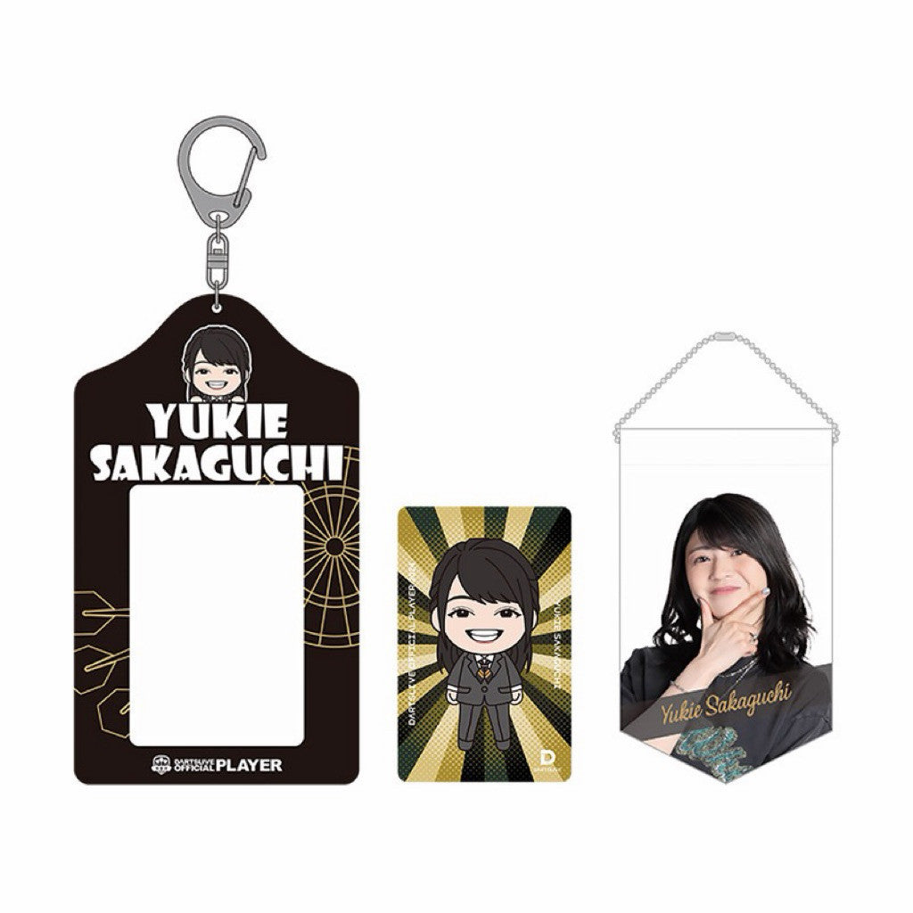 Dartslive Player Goods Set • Yukie Sakaguchi • SGDARTS