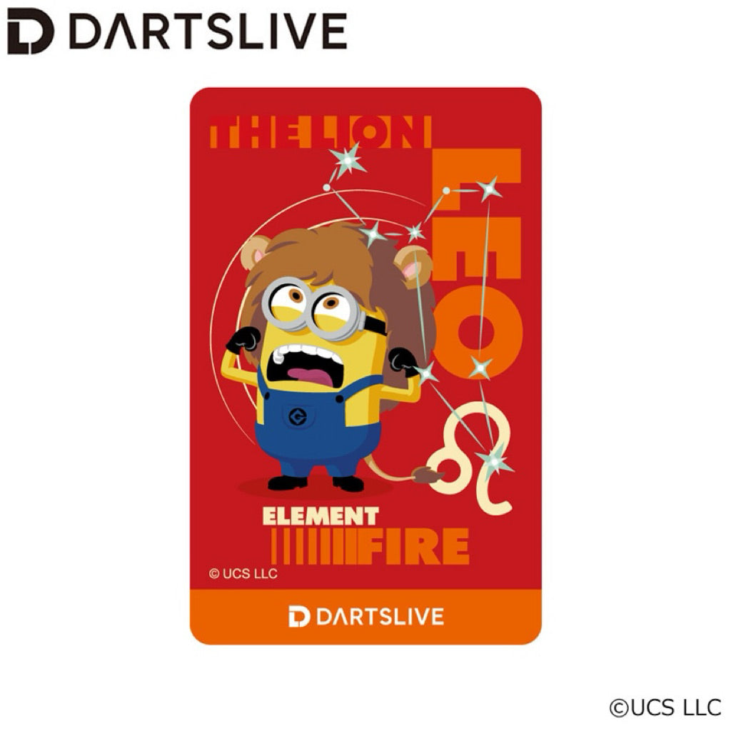 【Limited Edition】 Minions Horoscope Dartslive Card • SGDARTS
